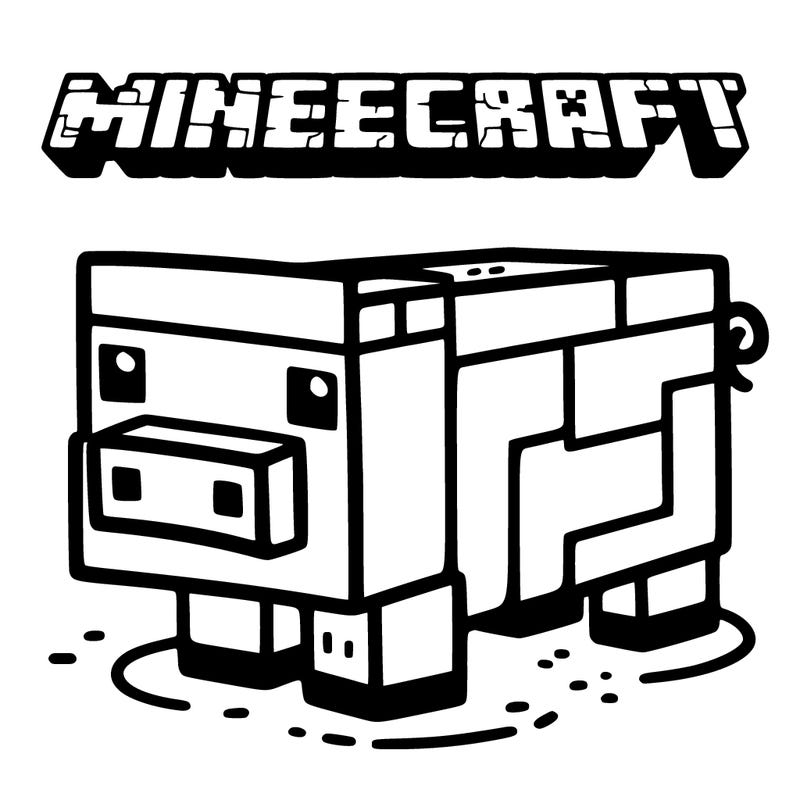 minecraft pig