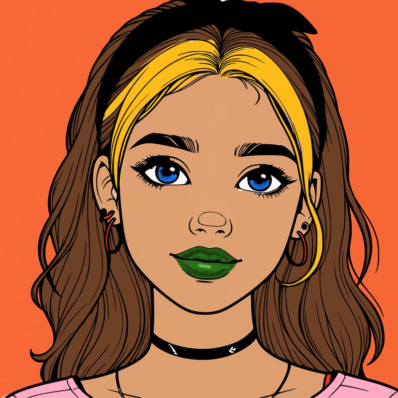 realistic teenage girl