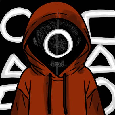 faceless girl in hoodie