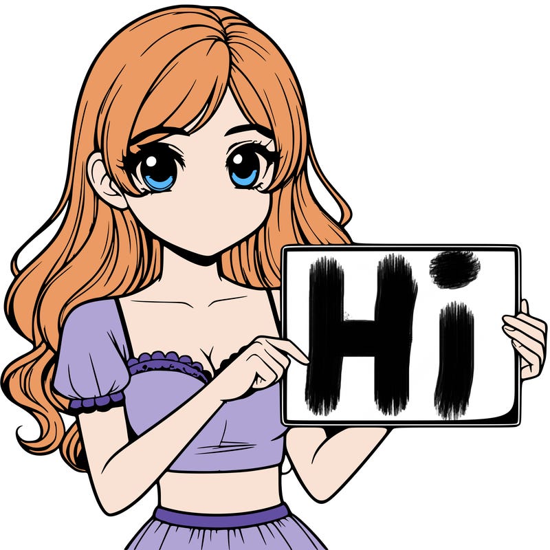 realistic pretty girl holding blank sign