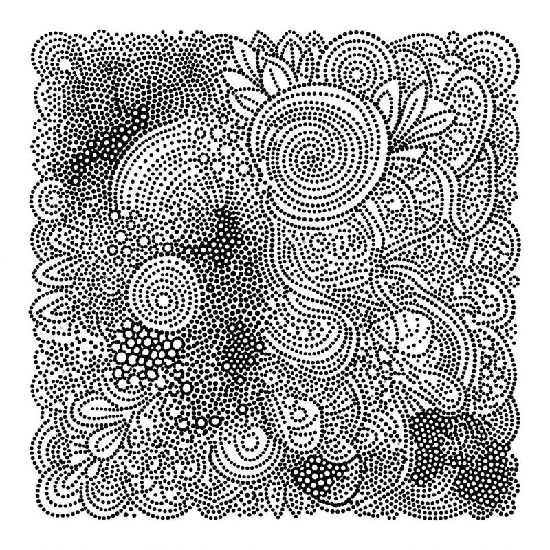 Dive into the soothing world of Dot Work Patterns with this unique coloring page, thoughtfully designed for seniors. Its intricate yet clear dot-based designs offer a perfect blend of cognitive stimulation and relaxing artistic expression.