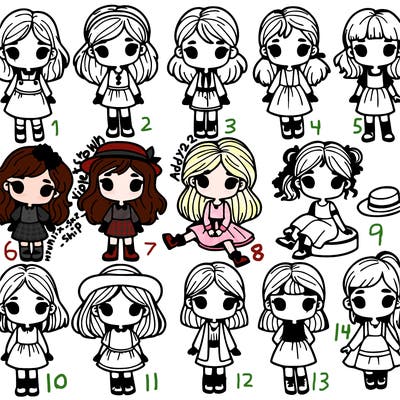 10 girls