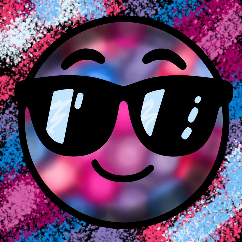 emoji with sunglasses