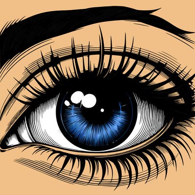 realistic eye