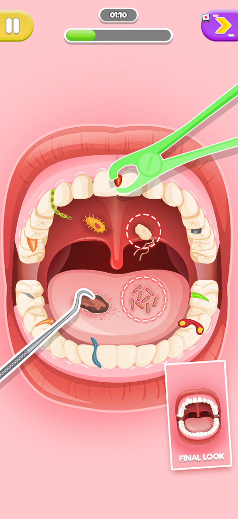 Makeup skincare ASMR Makeover - Jugabilidad de limpieza de dientes e higiene bucal en ASMR de Maquillaje y Cuidado de la Piel