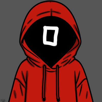 faceless girl in hoodie