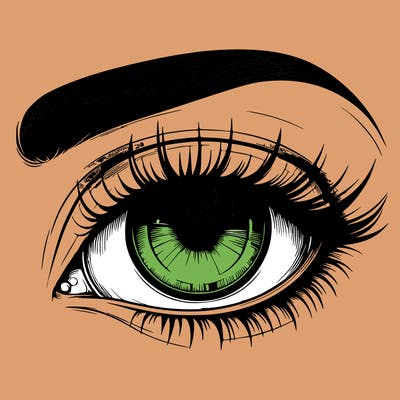 realistic eye