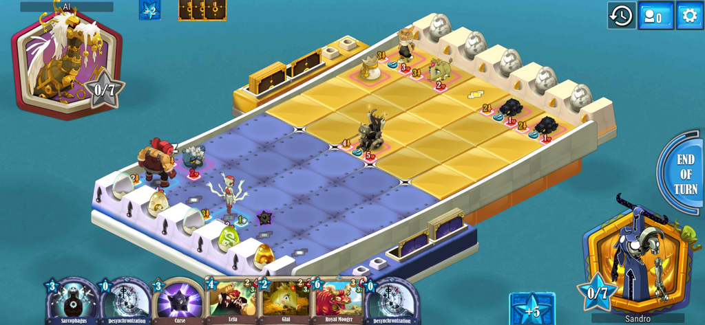 Krosmaga - Strategic card battle on a tactical grid in Krosmaga