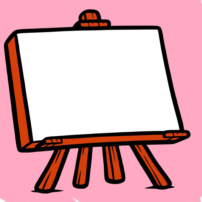 blank canvas
