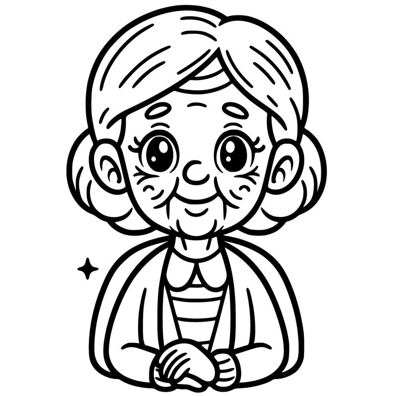 very old woman