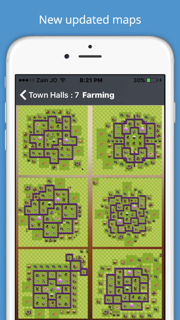 Clash of Clans Town Hall 7 farming base layouts