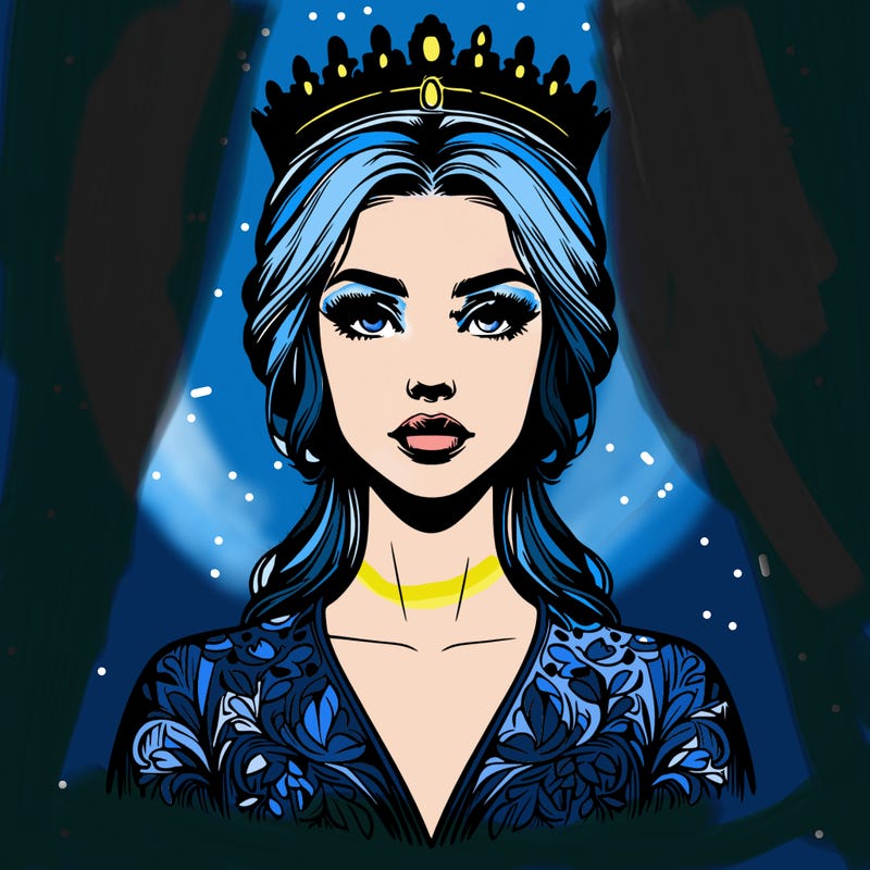 realistic beautiful queen