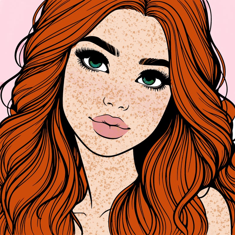 beautiful realistic girl