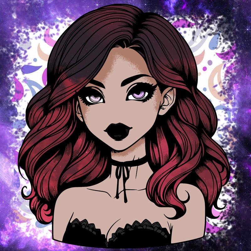 vampire girl realistic