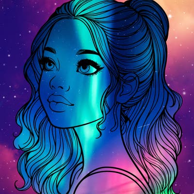 beautiful realistic girl