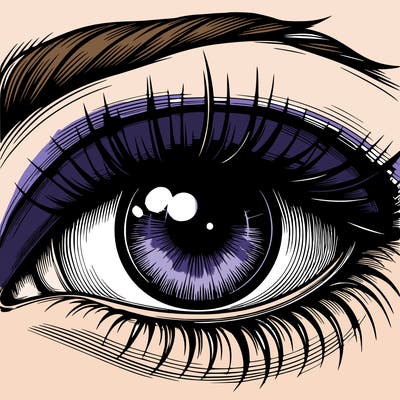 realistic eye