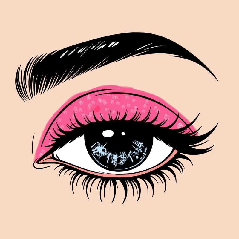 eye closed realistic