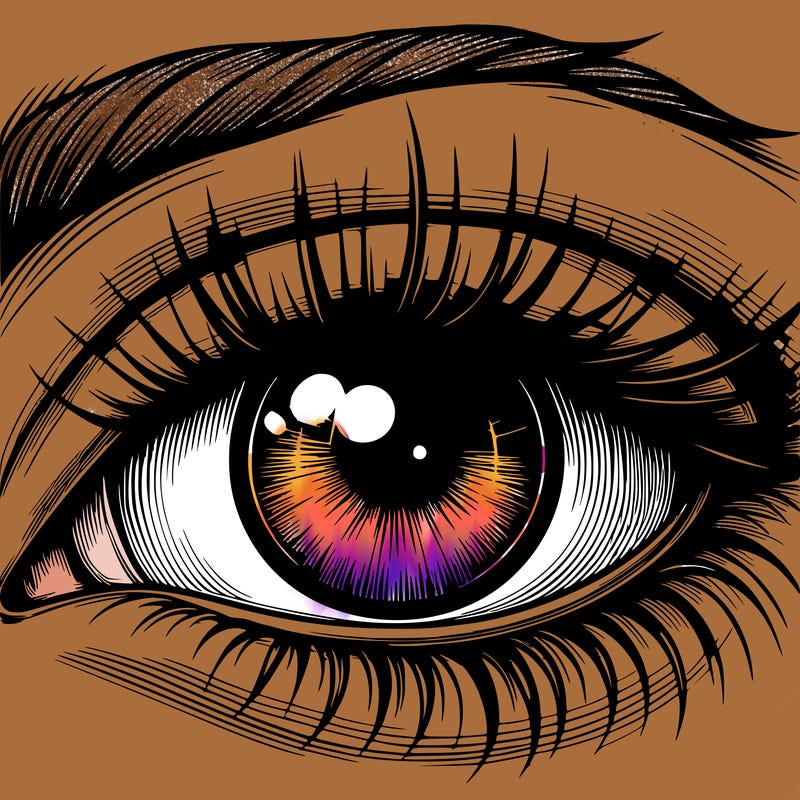realistic eye
