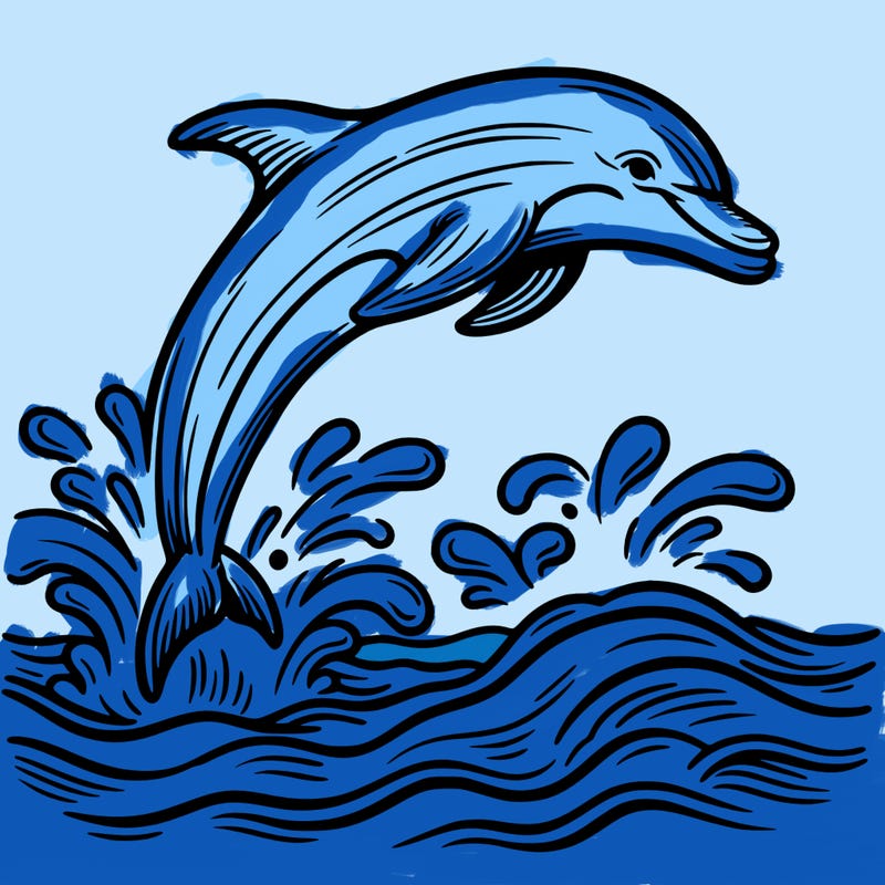 dolphin jumping