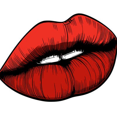 realistic lips