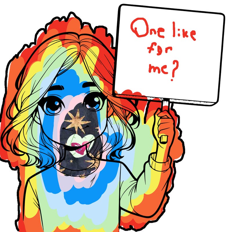 realistic girl holding up a sign