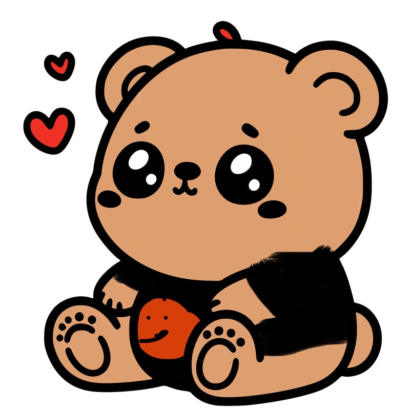 cute and easy bear