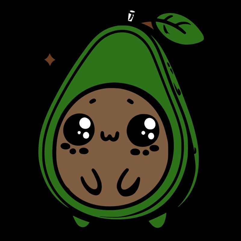 cute avocado