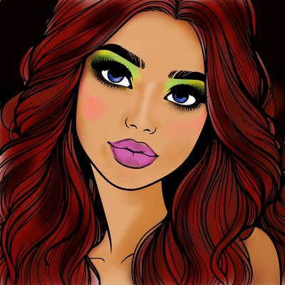 beautiful realistic girl