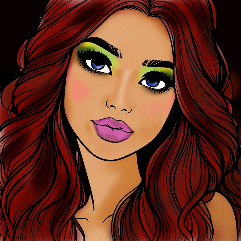 beautiful realistic girl