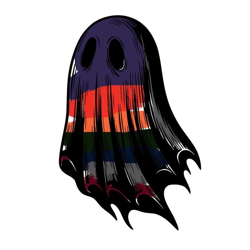 realistic creepy ghost