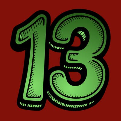 13