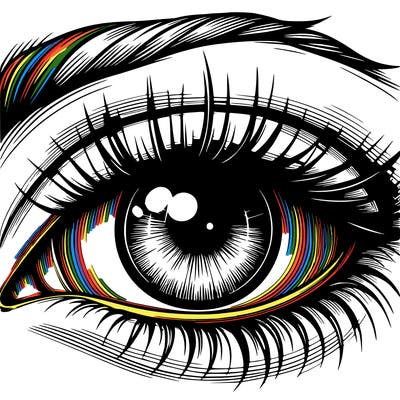 realistic eye