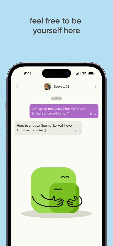 Teamo dating app chat interface showing a conversation between two users about planning a date