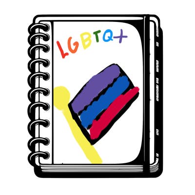 blank, realistic notebook