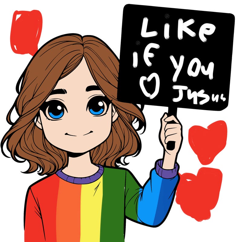 realistic girl holding up a sign