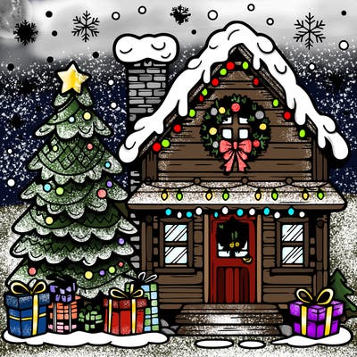 christmas house