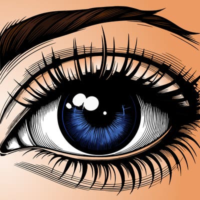 realistic eye