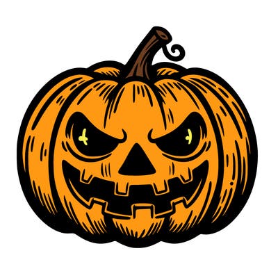 spooky pumpkin