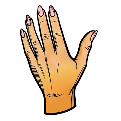 female hand