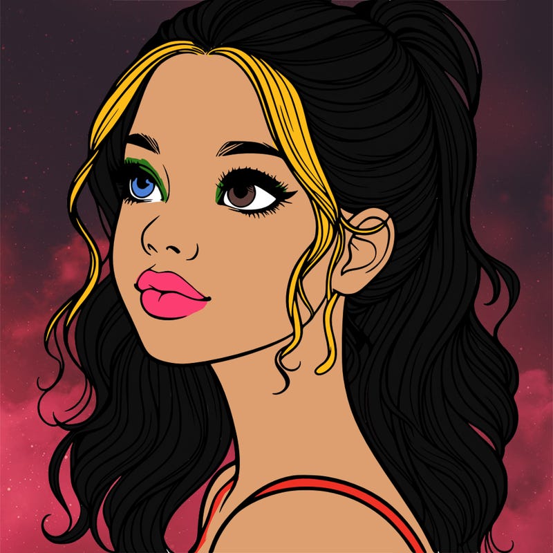 beautiful realistic girl