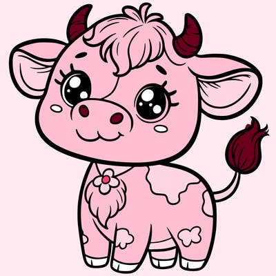 cute cow