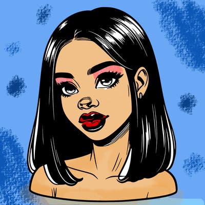 realistic black girl