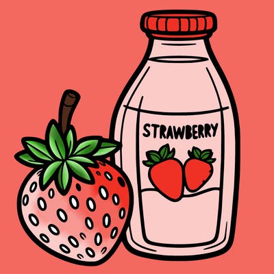 strawberry milk