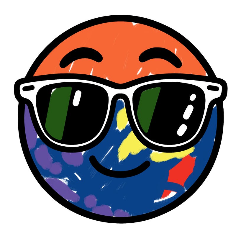 emoji with sunglasses