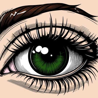realistic eye