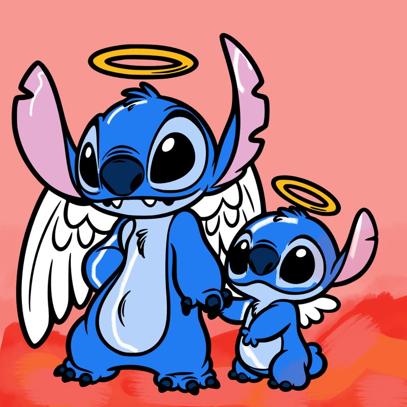 stitch and angel
