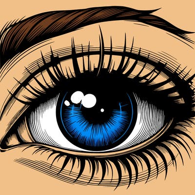 realistic eye