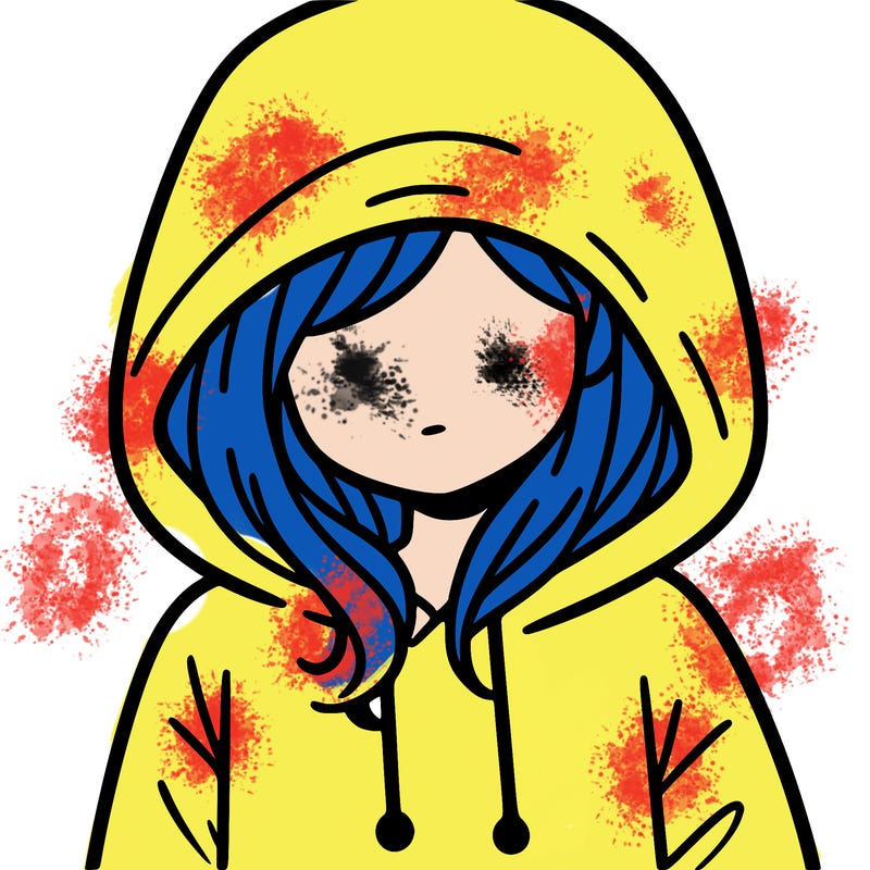 girl with hoodie