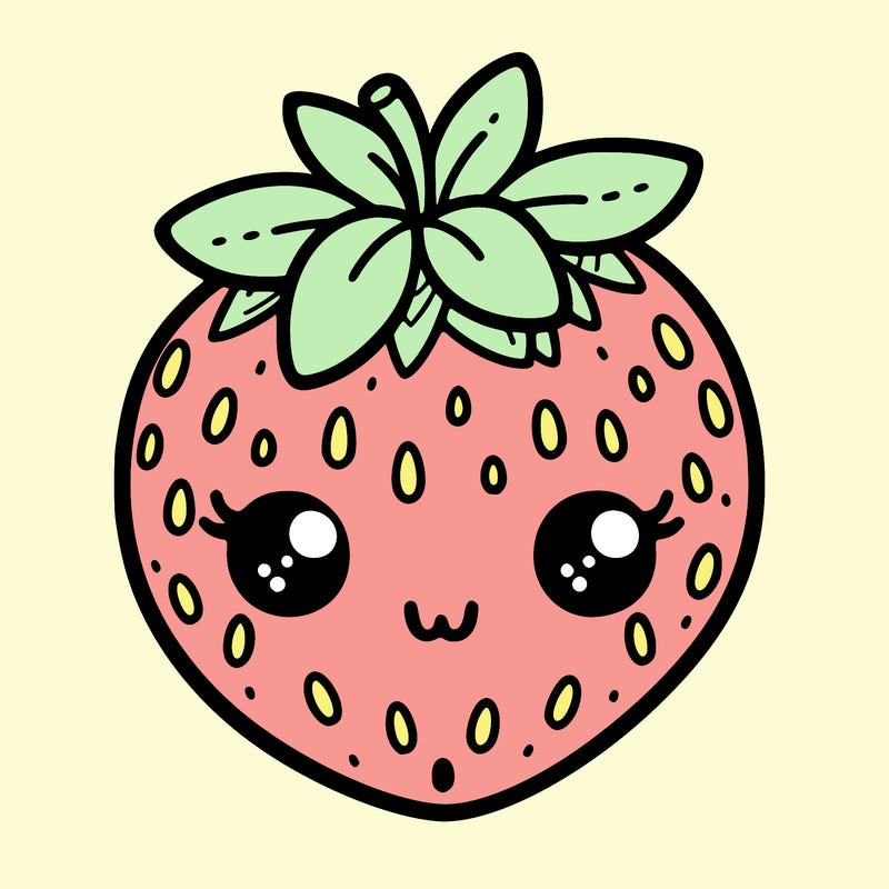 cute strawberry
