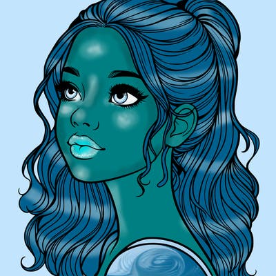 beautiful realistic girl